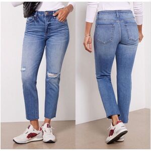 Kut From the Kloth Rachael Fab Ab Straight Leg Mom Jean Size 2